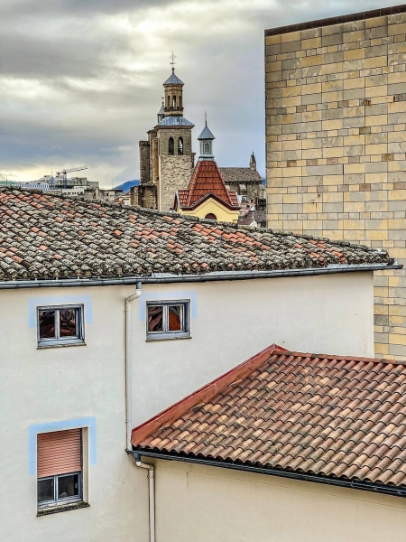 The city from Hemingway's book. Pamplona is the birthplace of Encierro